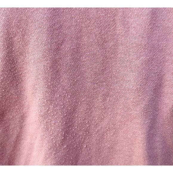 GUC IJOAH Dusty Pink Zip Up Jacket Crisscross Lacing Large - Picture 5 of 9